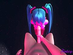 Hatsune Miku's wild 3D show