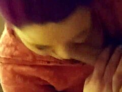 She Passionately Sucks and Blows My Hard Cock with Intense Desire