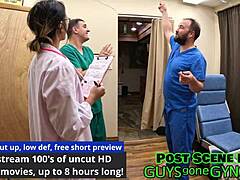 Langkah berani, dokter Canada - membalik skrip pada dokter Channy Crossfire selama pemeriksaan medis di guysgonegynocom??