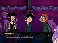 Goth Cheerleader Gives Handjob In Danny Phantom Redux 😈