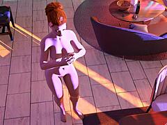 Huge Tall Fetish 3D Animation Failed Date