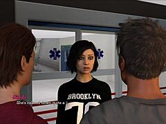 Brunette takes leap of faith