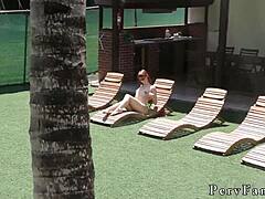 Birthday blowjob surprise mess