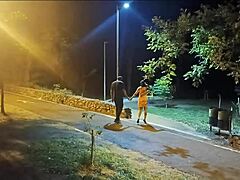 bruna santiny 18+ is having fun with rubi's big black cock