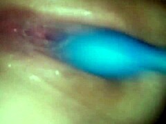 Kona's deep vibrator in extreme close-up wetness