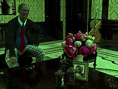 In the fashionbusiness game, a steamy creampie unfolds in the kitchen from episode 1 number 74.