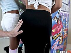 Feeling Intense Passion In Arcade Gangbang With Big Ass Hoes