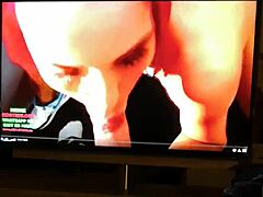 Masturbating to a pornstar