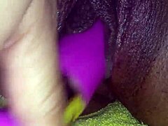 College student indulges in private masturbation session at home