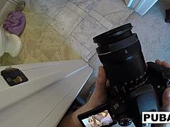 Brett Rossi Teases in Motel