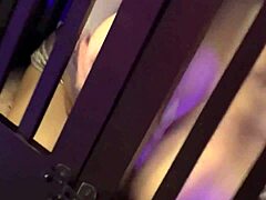 Intense Throat Fucking in Cage Leads to Squirting and Emotional Release