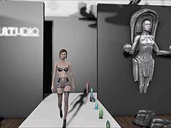 fallout 4 fashion number 201 with sexy anime brunette in hentai style 😏