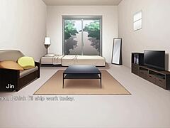 ejaculation time play with fox girl ep1 - getting a morning blowjob 😏