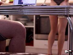 quick fuck before dinner with wife in homemade couple