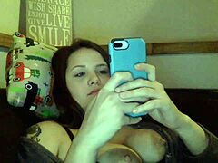 This young milf has big tits