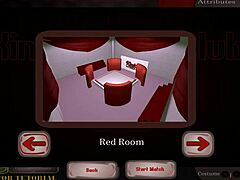 किंकी फाइट क्लब रेसलिंग हेंटाई गेम एप 1 हार्ड पेगिंग सेक्स फाइट फीचर करता है स्लटी बनीगर्ल के लिए