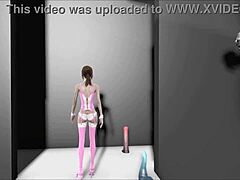 fallout 4 fashion number 201 with sexy anime brunette in hentai style 😏