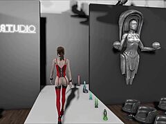 fallout 4 fashion number 201 with sexy anime brunette in hentai style 😏