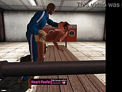 Washing my husband's shirts in the laundry room.