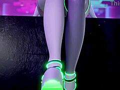 Mantis and Rebecca get wild in Cyberpunk Edgerunners.