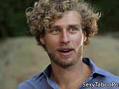 Ginger Femdom Cockriding Her Bound Sub