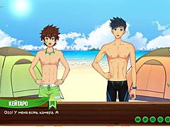 Молодой 18+ русский твинк исследует игру в эпизоде с бейджем фотографа.