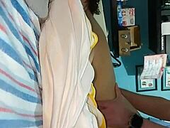 Latina Amateur Bent Over Doggystyle Cumshot Recorded