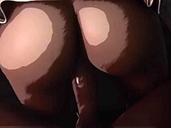 Sexy redhead enjoys creating a bbc creampie