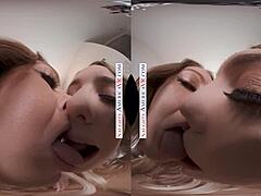 naughty america 2 chicks same time vr with kenna james & veronica weston