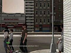 beach cowgirl riding doggystyle in anime hentai.