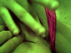 carmen feels intense pleasure while fingering her wet pussy