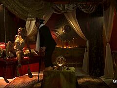 Denna kåta indiska milf böjer sig för passionerat sex med ridning och missionary. Hennes stora tuttar studsar i klassisk retrostil