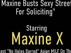 Asian MILF Maxine X TIES UP Curvy Babe With BIG TITS