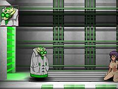 Xenotake Monster Sex Game Ep 10 Lesbo-orgasmi parantamaan alien mielenhallinta-myrkystä