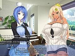 akumeru family: yunagi route, feeling up stepsis with big tits