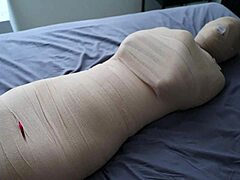 Mummified for Orgasm Control: Roxys' BDSM