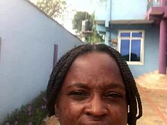 crazy bitch hunting for a lighter in the supermarket