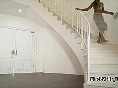 Black Beauty Screams as Parole Officer Fucks Her with Monster Cock!