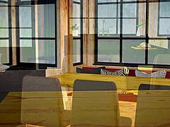 My new family 446 with milf and anime redhead getting erotic 😏