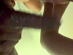 Have you seen this mixed girl devour that big black cock?