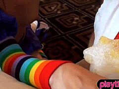 Compilation shows three amateurs in their hottest homemade quickies with blowjobs and POV ass action.