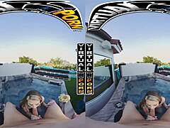 Virtual porn with dripping wet sex and ripped clothes featuring Kimberly Snow