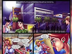 mirella mansur in christmas adventure with brazilian porn actresses in comics