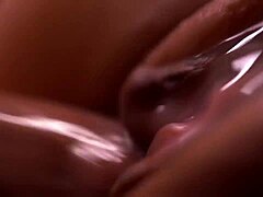 Intense creampie and drip shots