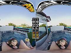 Virtual porn with dripping wet sex and ripped clothes featuring Kimberly Snow