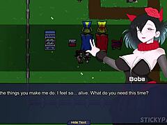 i met a girl at the rave and made her pussy wet in this hentai game