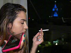 Brazilian Blonde Neighbor Sucks Cock and Gets Facial Cumshot