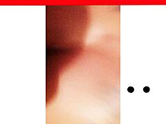 Npleasures, showing off her new ass tattoo while bent over!