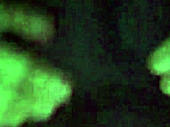 at night, loving this hipgaga 11lb black torso fuck doll with big cock and cumshot on big ass