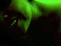 Intense oral blowjob session with deep sucking.